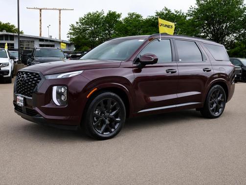 Sierra Burgundy 2021 Hyundai PALISADE Limited