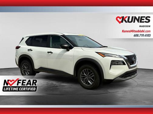 Glacier White 2023 Nissan Rogue S