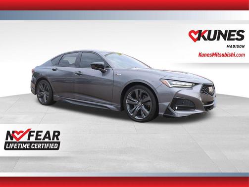 Modern Steel Metallic 2022 Acura TLX A-Spec