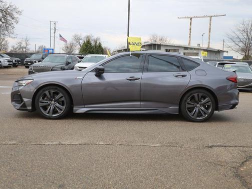 Modern Steel Metallic 2022 Acura TLX A-Spec