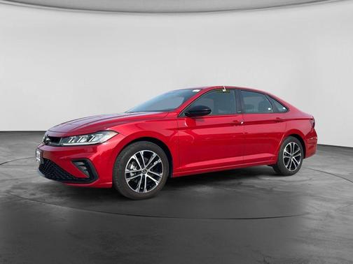 Red Metallic 2025 Volkswagen Jetta 1.5T Sport