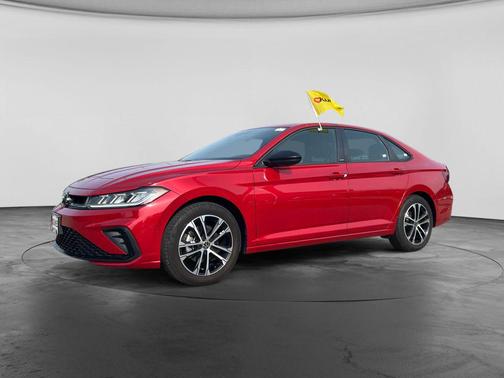 Red Metallic 2025 Volkswagen Jetta 1.5T Sport