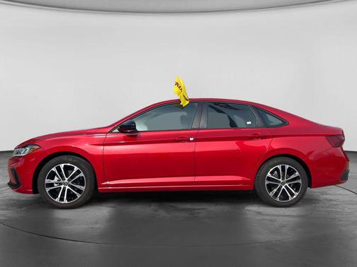 Red Metallic 2025 Volkswagen Jetta 1.5T Sport