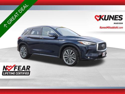 Hermosa Blue 2023 INFINITI QX50 SENSORY AWD