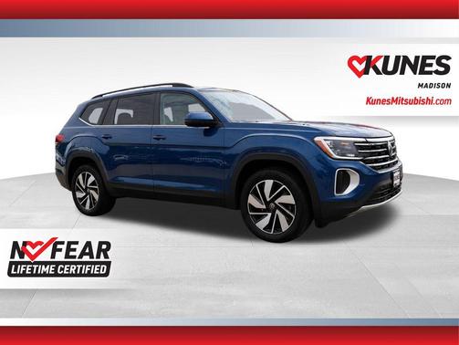 Mountain Lake Blue Metallic 2026 Volkswagen Atlas 2.0T SE w/Technology 4MOTION
