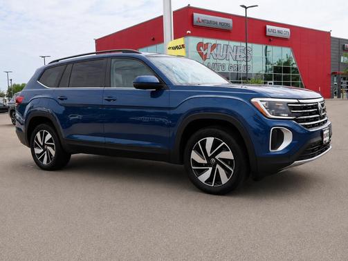 Mountain Lake Blue Metallic 2026 Volkswagen Atlas 2.0T SE w/Technology 4MOTION