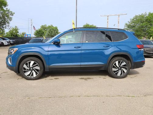 Mountain Lake Blue Metallic 2026 Volkswagen Atlas 2.0T SE w/Technology 4MOTION