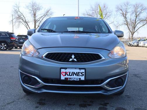 Mercury Gray 2017 Mitsubishi Mirage ES