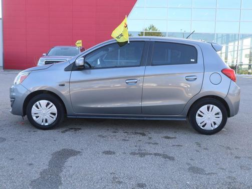 Mercury Gray 2017 Mitsubishi Mirage ES