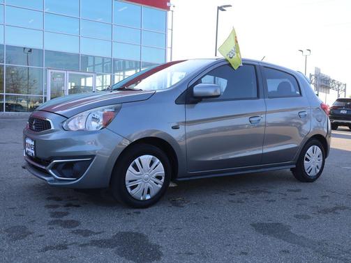 Mercury Gray 2017 Mitsubishi Mirage ES