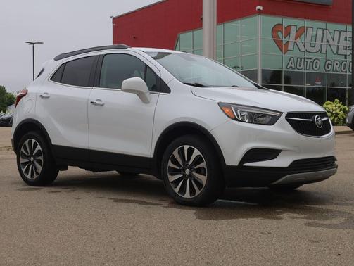 Summit White 2021 Buick Encore Preferred