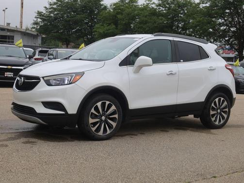 Summit White 2021 Buick Encore Preferred