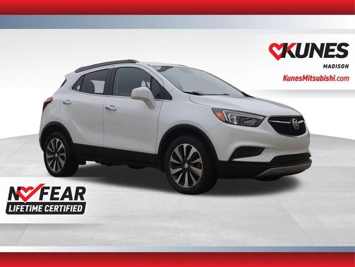 Summit White 2021 Buick Encore Preferred