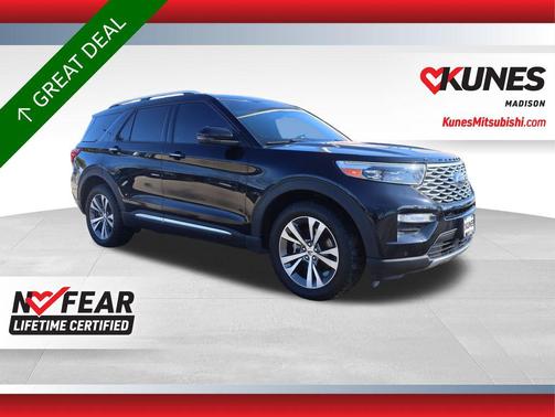 Agate Black Metallic 2020 Ford Explorer Platinum