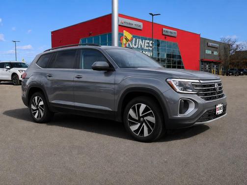 Gray 2025 Volkswagen Atlas 2.0T SE w/Technology 4MOTION