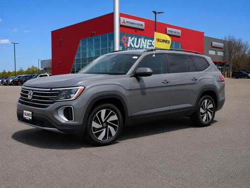 Gray 2025 Volkswagen Atlas 2.0T SE w/Technology 4MOTION