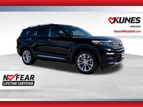 Black Metallic 2022 Ford Explorer Limited