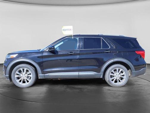 Black Metallic 2022 Ford Explorer Limited