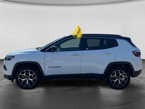 Bright White Clearcoat 2025 Jeep Compass Limited