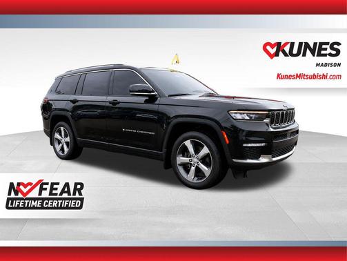 Diamond Black Crystal Pearlcoat 2021 Jeep Grand Cherokee L Limited
