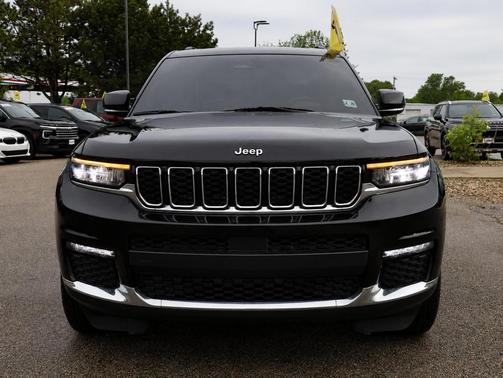 Diamond Black Crystal Pearlcoat 2021 Jeep Grand Cherokee L Limited