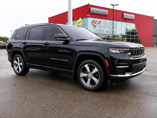 Diamond Black Crystal Pearlcoat 2021 Jeep Grand Cherokee L Limited