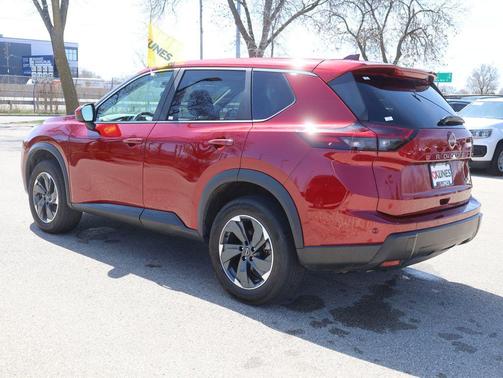 Scarlet Ember Tintcoat 2025 Nissan Rogue SV