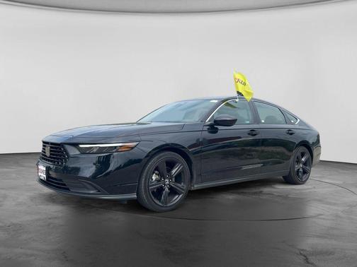 Crystal Black Pearl 2024 Honda Accord Hybrid Sport