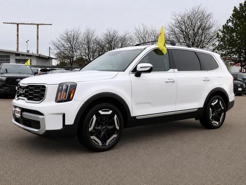 Glacial White Pearl 2025 Kia Telluride S