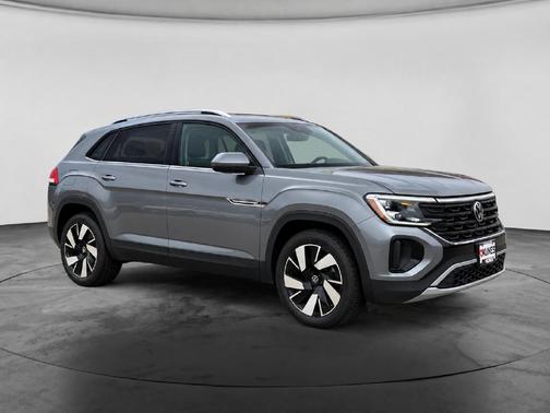 Gray 2024 Volkswagen Atlas Cross Sport 2.0T SE w/Technology 4MOTION