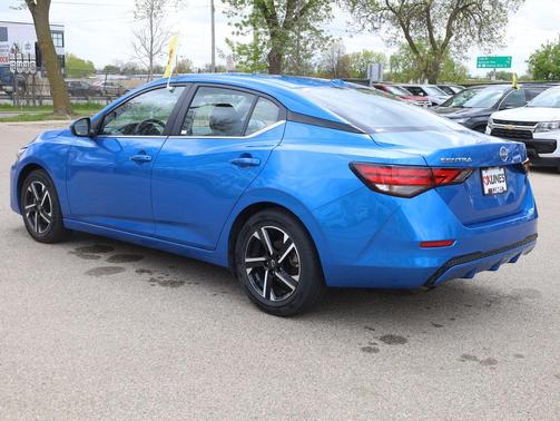 Electric Blue Metallic 2025 Nissan Sentra SV