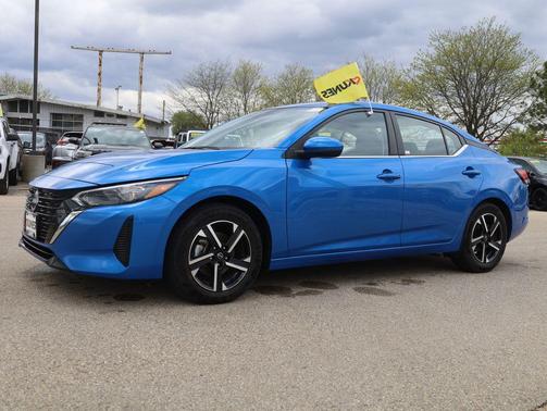 Electric Blue Metallic 2025 Nissan Sentra SV