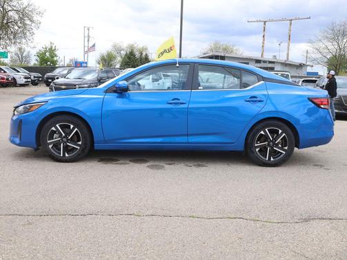 Electric Blue Metallic 2025 Nissan Sentra SV