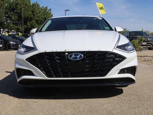 Quartz White 2020 Hyundai SONATA SEL