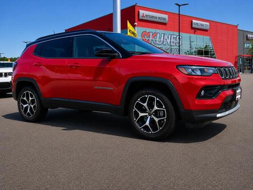 Red Hot Pearlcoat 2025 Jeep Compass Limited