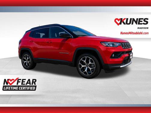 Red Hot Pearlcoat 2025 Jeep Compass Limited