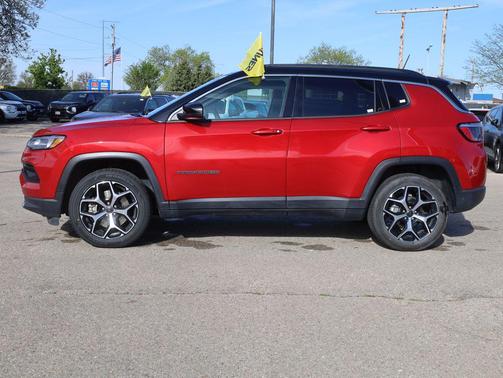 Red Hot Pearlcoat 2025 Jeep Compass Limited
