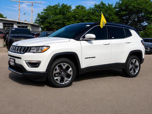 White Clearcoat 2018 Jeep Compass Limited