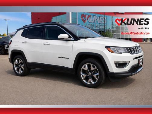 White Clearcoat 2018 Jeep Compass Limited
