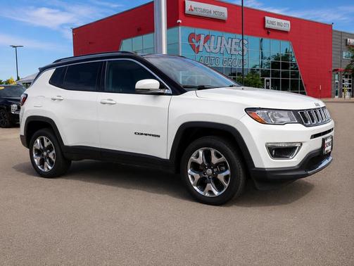 White Clearcoat 2018 Jeep Compass Limited