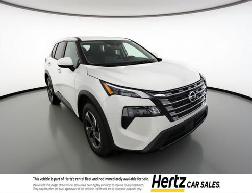 Everest White Pearl Tricoat 2025 Nissan Rogue SV