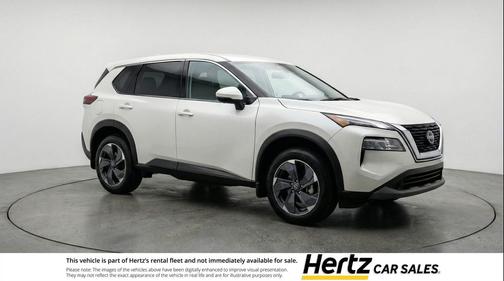 Everest White Pearl Tricoat 2025 Nissan Rogue SV