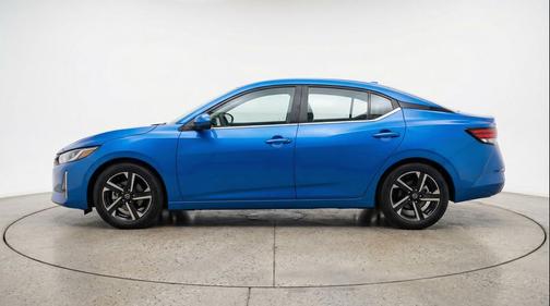 Electric Blue Metallic 2025 Nissan Sentra SV