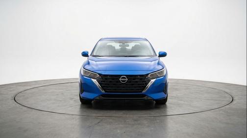 Electric Blue Metallic 2025 Nissan Sentra SV