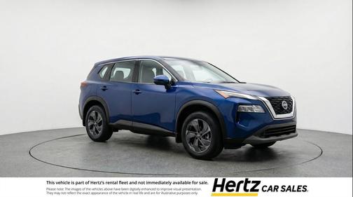 Deep Ocean Blue Pearl 2025 Nissan Rogue SV