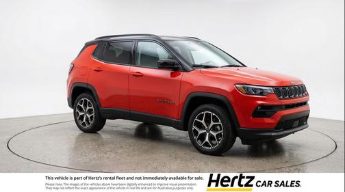 Red Hot Pearlcoat 2025 Jeep Compass Limited