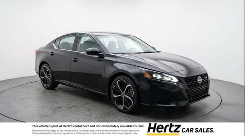 Super Black 2025 Nissan Altima SR FWD