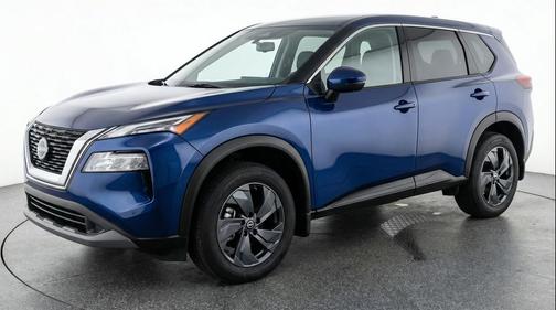 Deep Ocean Blue Pearl 2025 Nissan Rogue SV