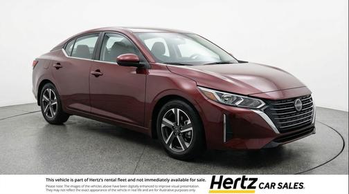 Rosewood Metallic 2025 Nissan Sentra SV