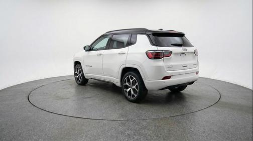 Bright White Clearcoat 2025 Jeep Compass Limited